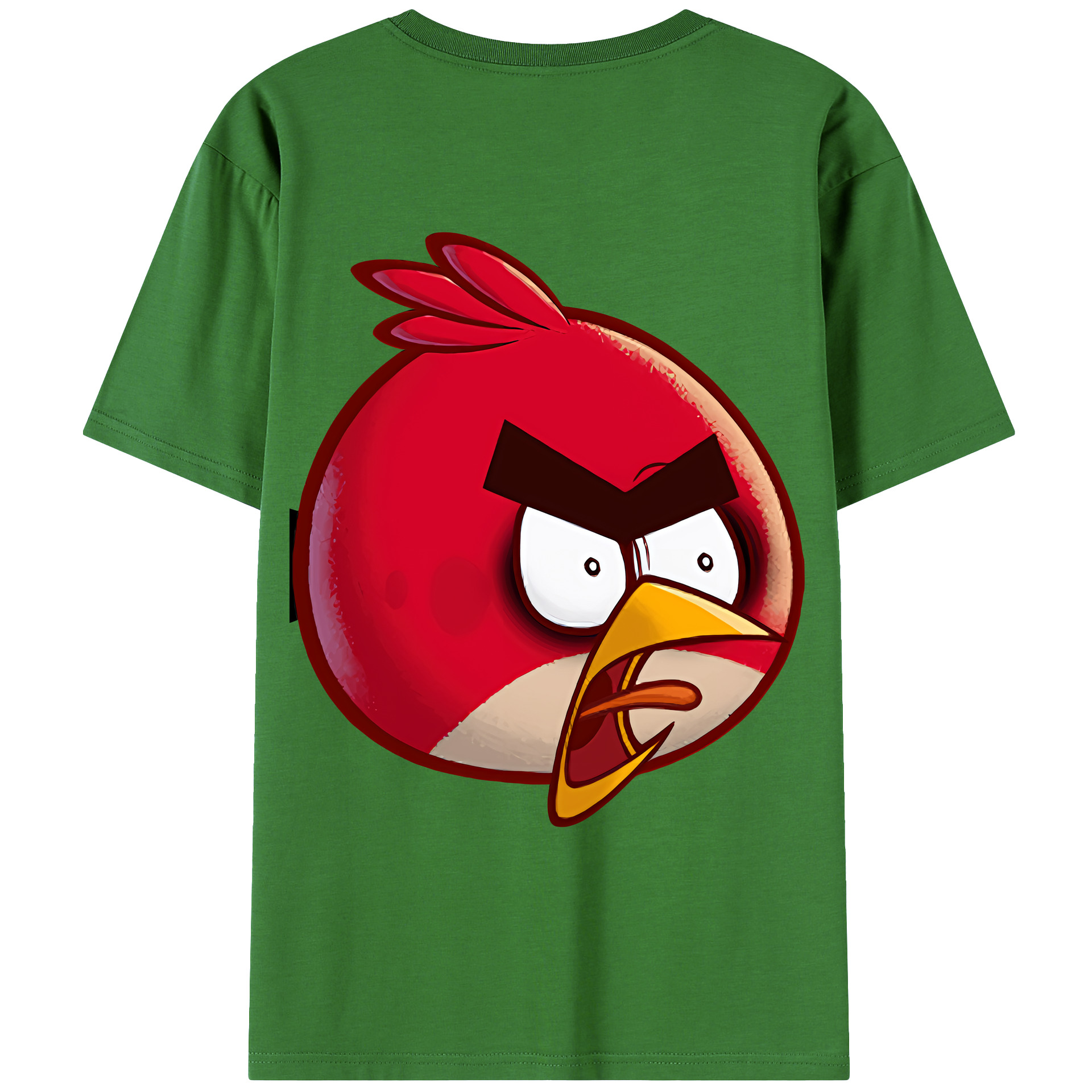 （画像用） Angry Birds アングリーバード レディース半袖Tシャツ(バックプリント)